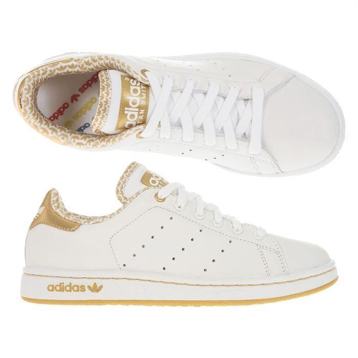 adidas stan smith femme doré